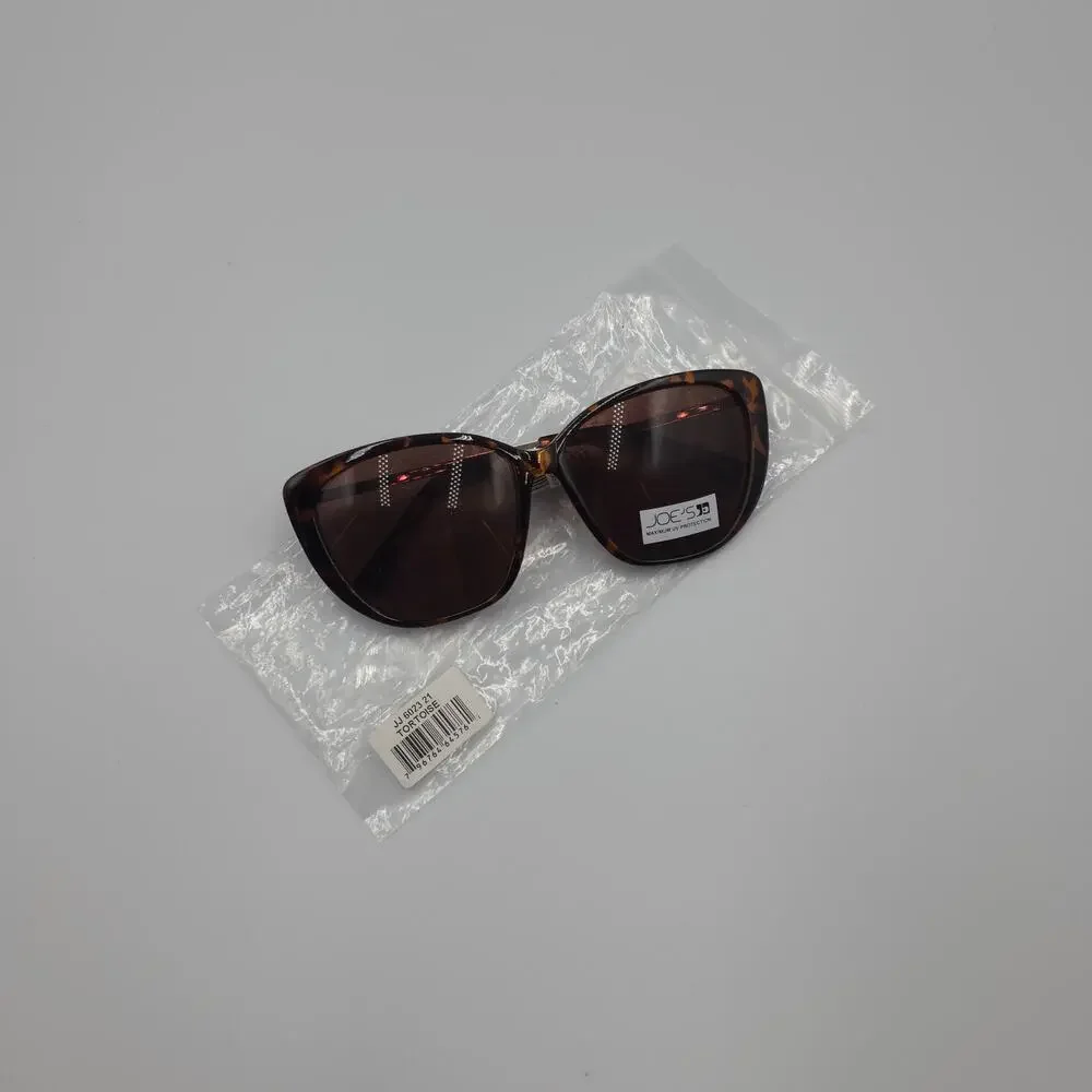 Joe's Jeans Brown Tortoise Uv Protection Sunglasses 6023